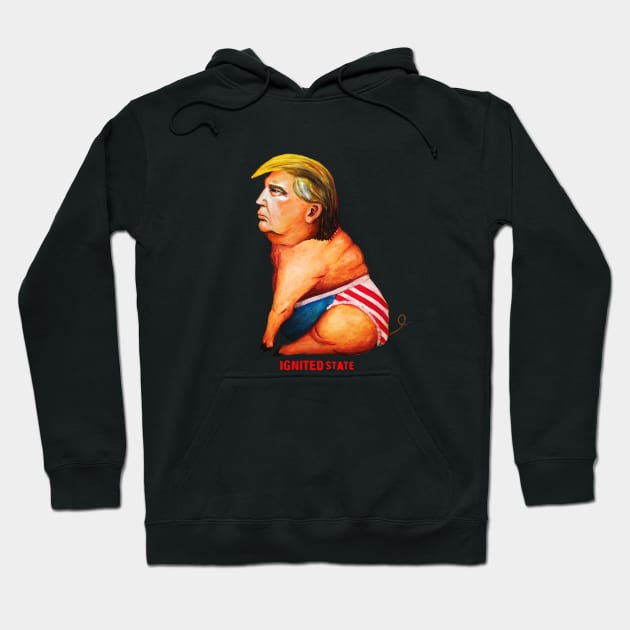 Pig Trump Hoodie by IGNITEDSTATE